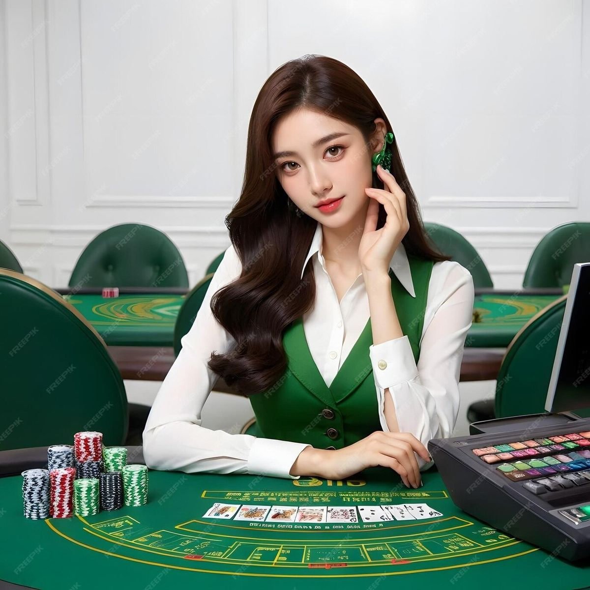 premium77mmk Live Casino Table Game Baccarat Blackjack MMK ငွေကြေးဖြင့် ကစားနေသော မြင်ကွင်း